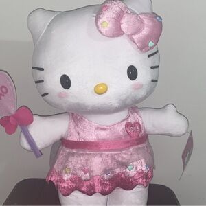 Hello Kitty Plush with Pink Dress